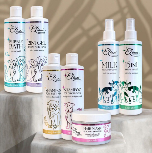 منتجات الحليب للعناية بالبشرة والأطفال